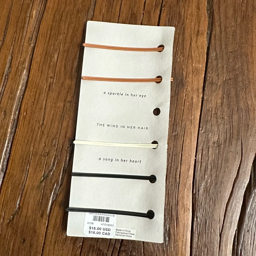 Anthropologie Hair Clip Set